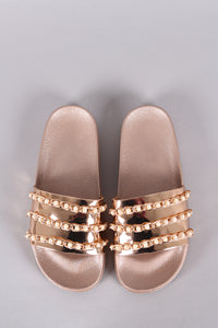 Monroe Pearled Slippers