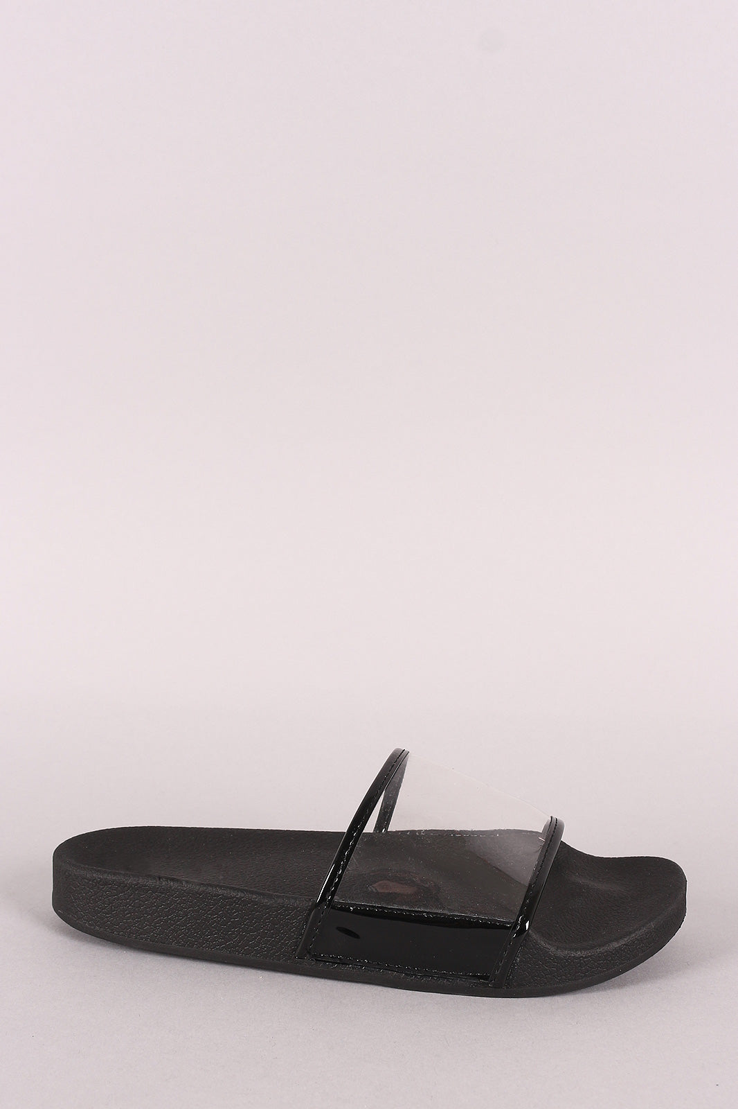 Clear Panel Slippers