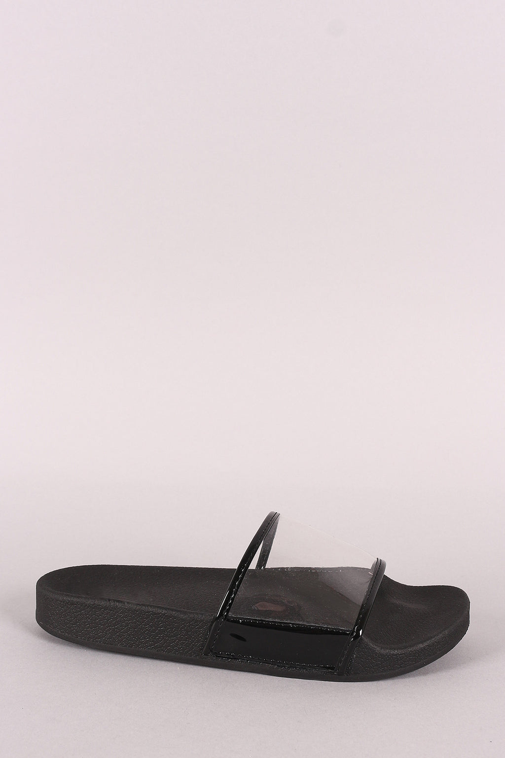 Clear Panel Slippers