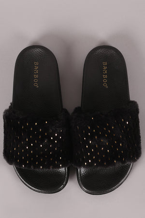 Faux Fur Slipper