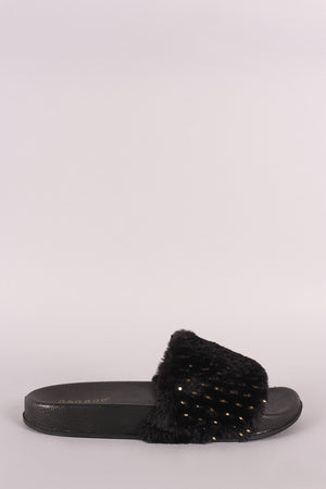 Faux Fur Slipper