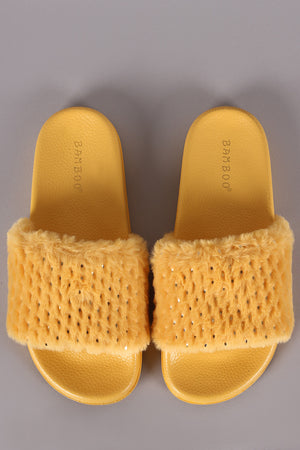 Faux Fur Slipper