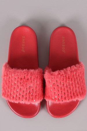 Faux Fur Slipper
